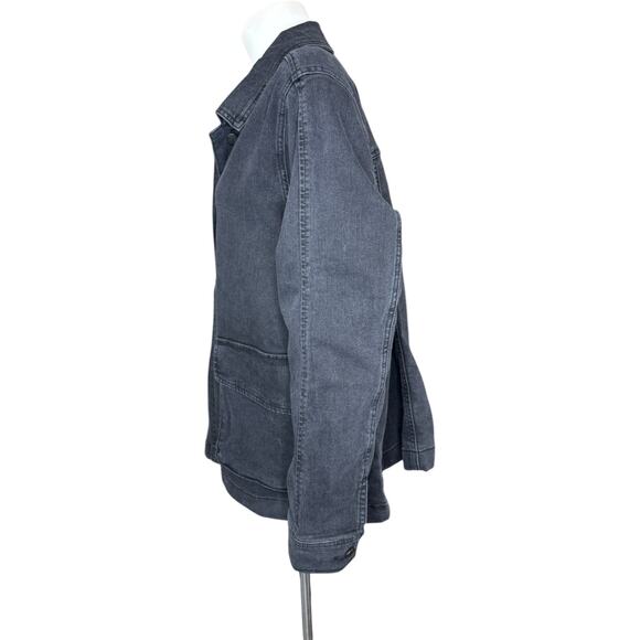 Me by Jennie Garth The Dylan Denim Jacket Washed Black 1X NWT Casual Pockets - Picture 4 of 15
